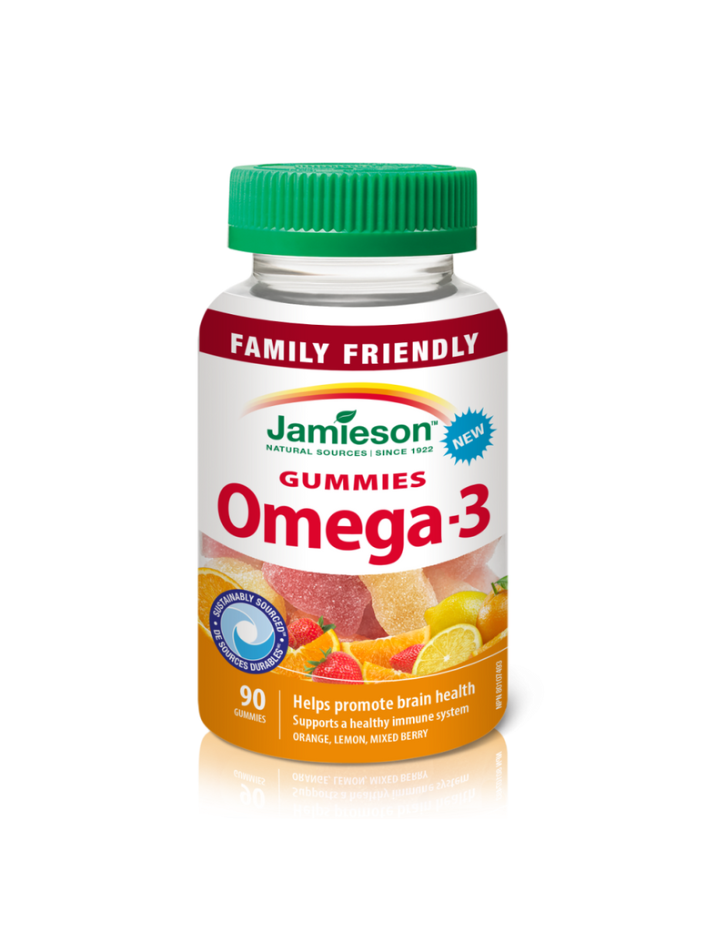 Jamieson Omega-3 Family za djecu i odrasle 90 tableta za žvakanje