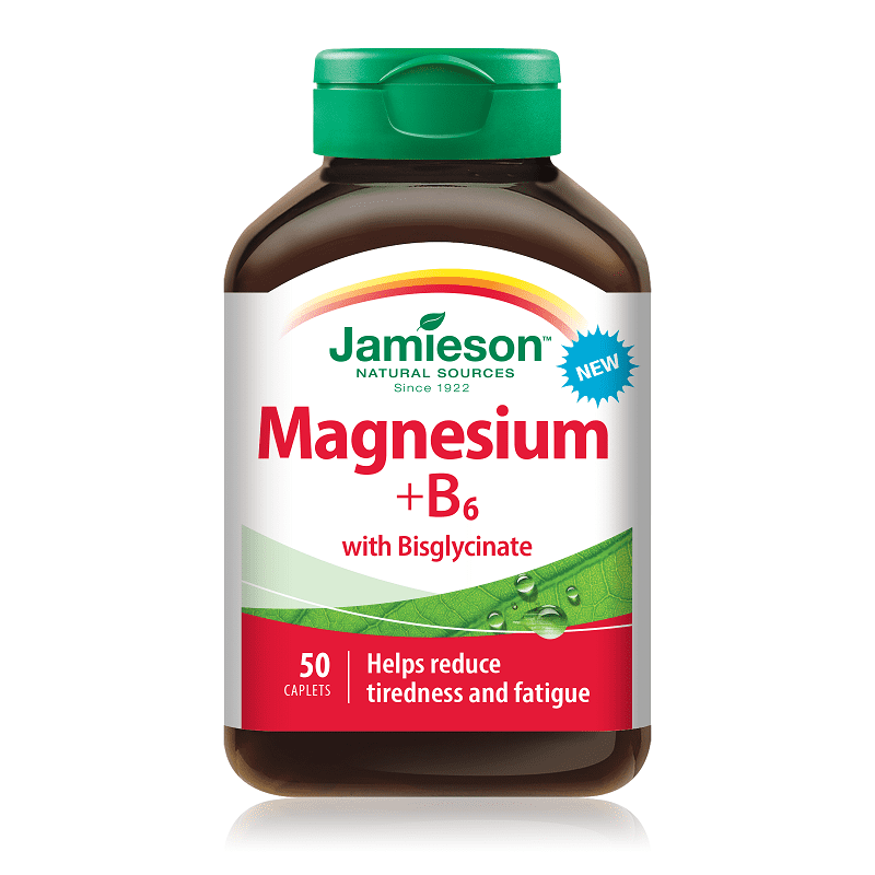 Jamieson Magnezij 200 mg + Vitamin B 50 tableta