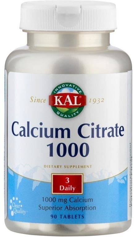 Kal Calcium Citrate 90 tableta