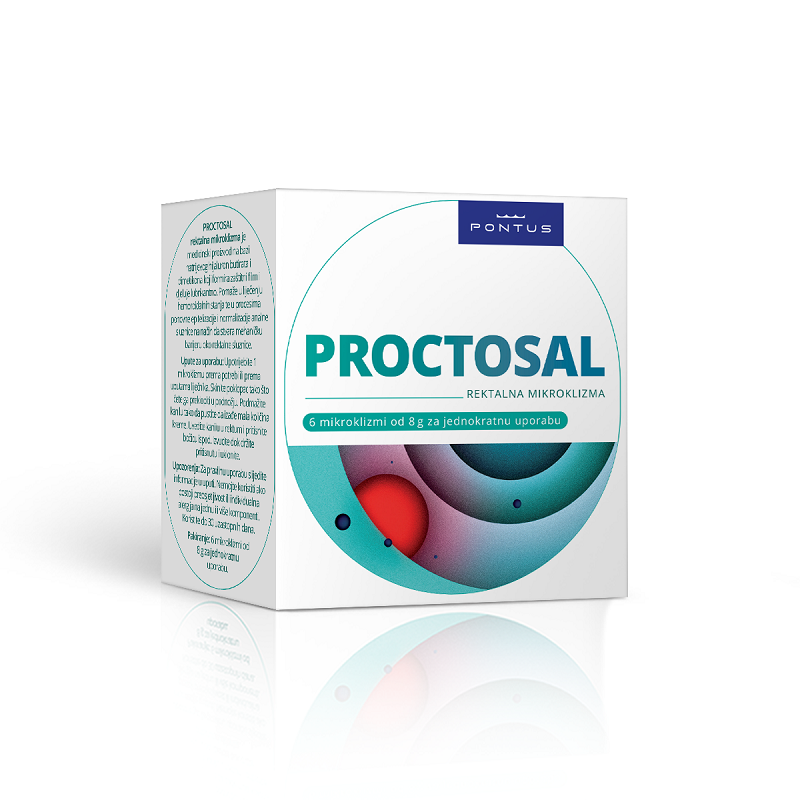 Proctosal rektalna mikroklizma 6 komada