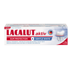Lacalut zubna pasta Aktiv & gentle white, 75 ml