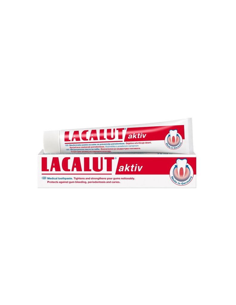 Lacalut Zubna pasta Aktiv, 75 ml