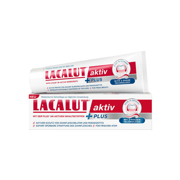 Lacalut zubna pasta aktiv plus 75 ml