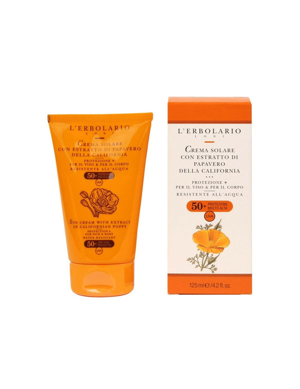L'erbolario Sun Krema za zaštitu od sunca SPF 50+, 125 ml