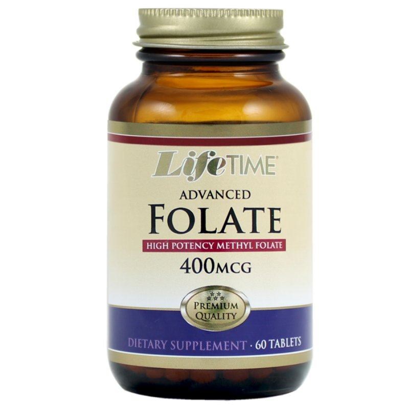 LIFETIME Folate Advanced 400 mcg 60 tableta