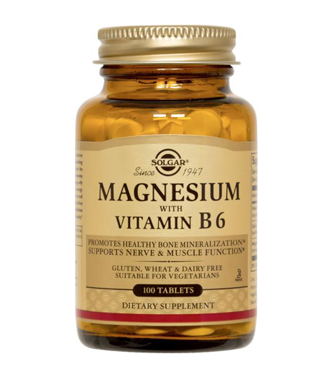 Solgar Magnezij + Vitamin B6 100 tableta