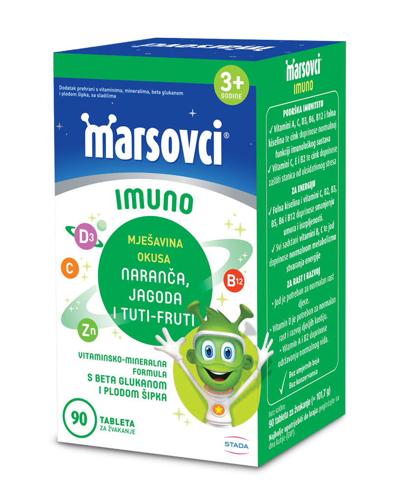 Marsovci Imuno 90 tableta za žvakanje
