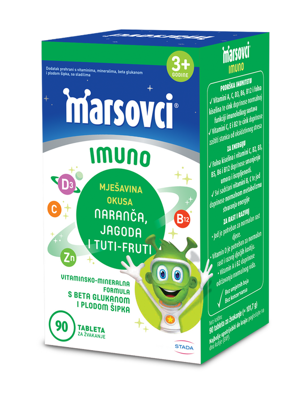 Marsovci Imuno 90 tableta za žvakanje