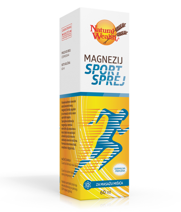 Natural Wealth Magnezij Sport sprej 60 ml
