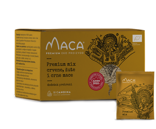 Bioandina Premium miks aktivirana Maca Prah 30x5 g
