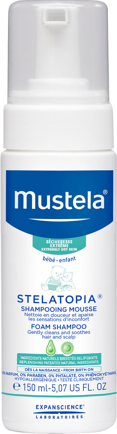 Mustela Stelatopia pjena za tjemenicu 150 ml