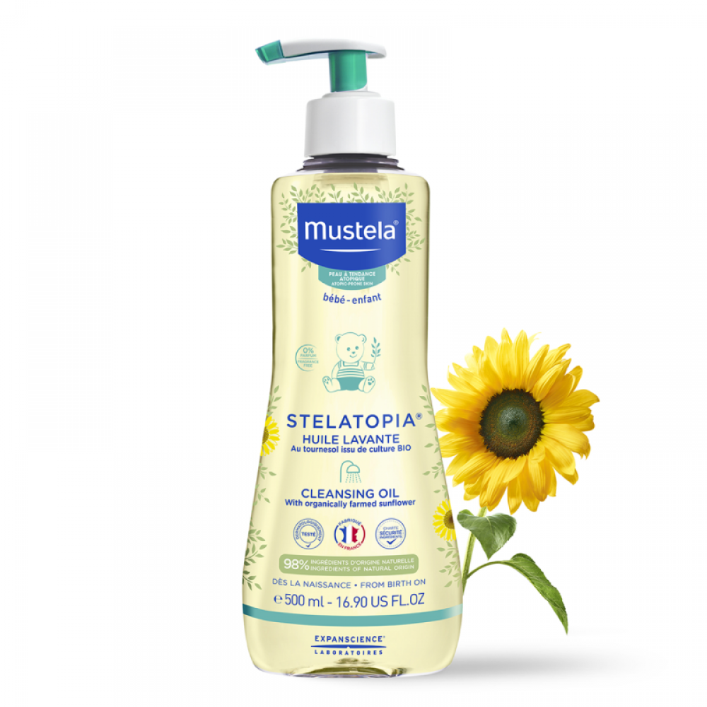 Mustela STELATOPIA® Mliječno ulje za kupanje 500ml