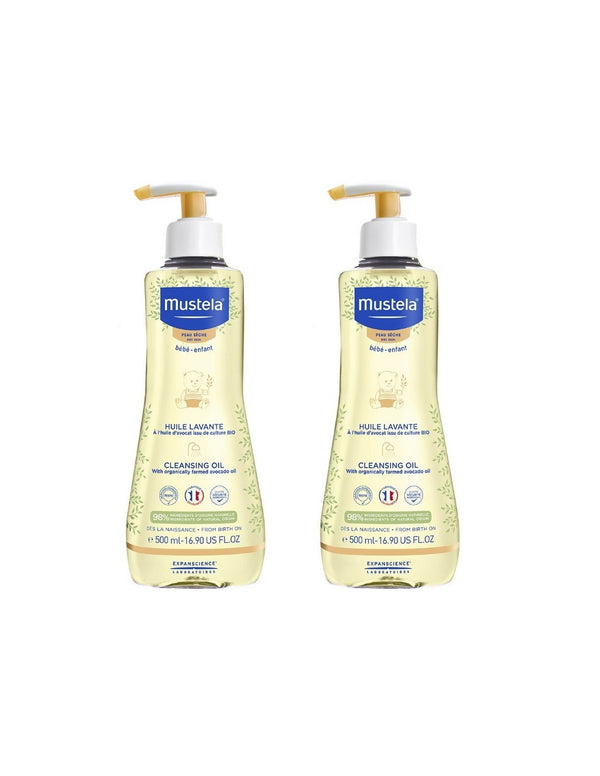 Mustela ulje za kupanje 500 ml 1+1 GRATIS