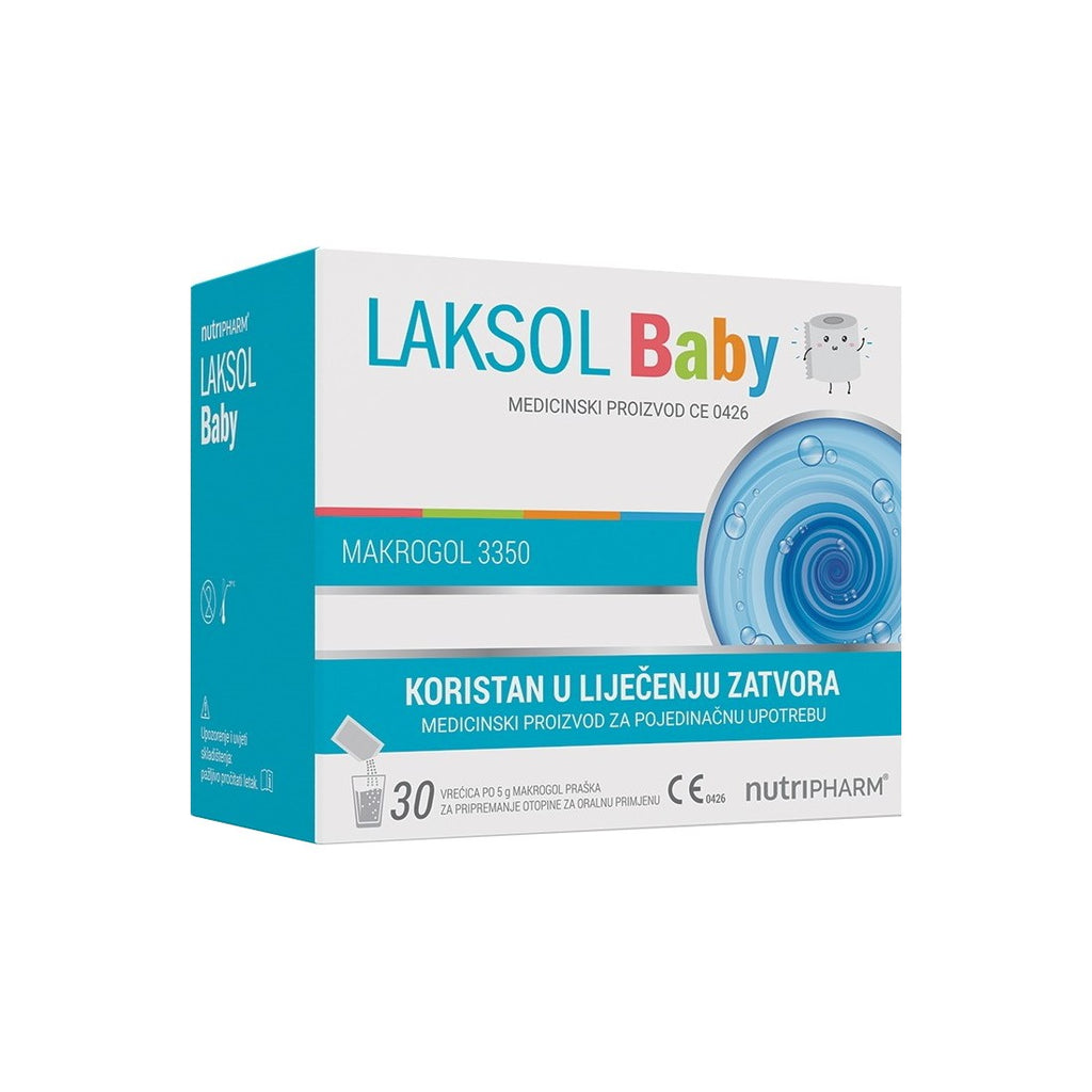 Nutripharm Laksol Baby vrećice, 30 komada