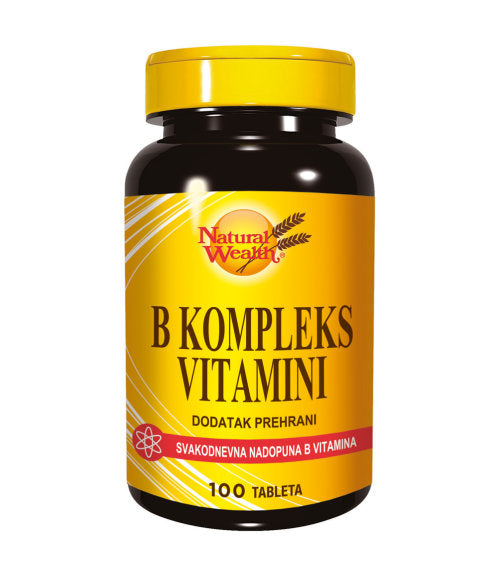 Natural Wealth B-kompleks vitamini - 100 tableta