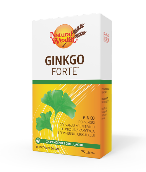 Natural Wealth Ginkgo Forte 75 tableta