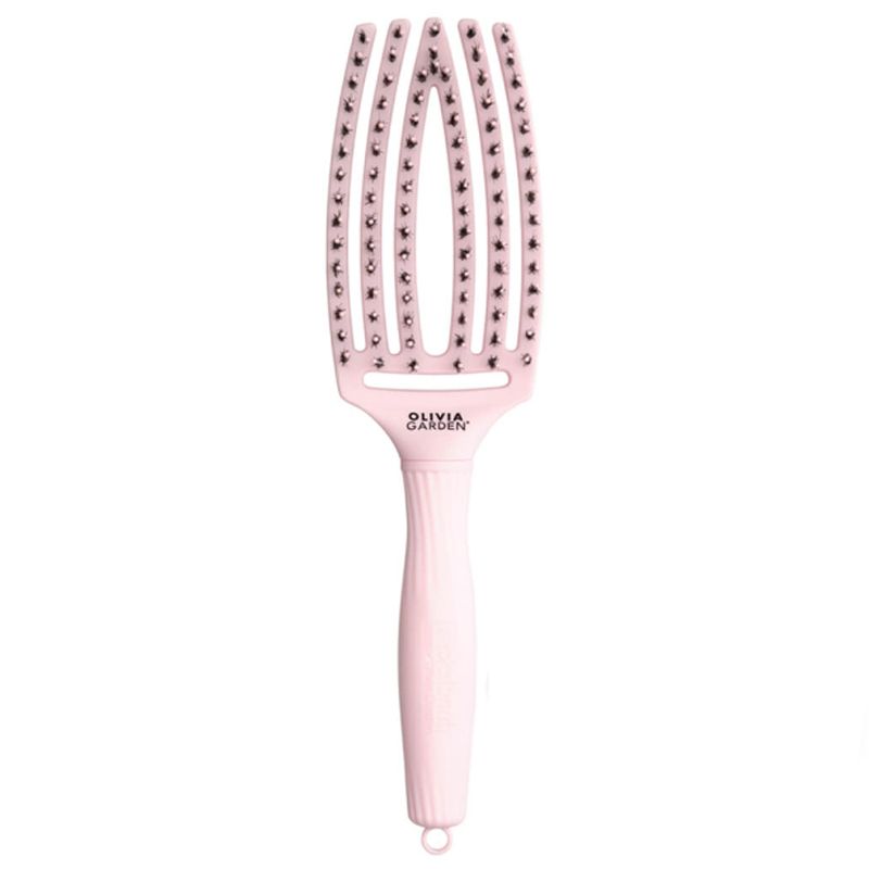Olivia Garden Finger Brush pastel pink četka