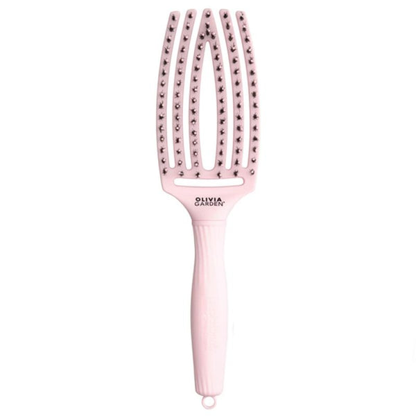 Olivia Garden Finger Brush pastel pink četka