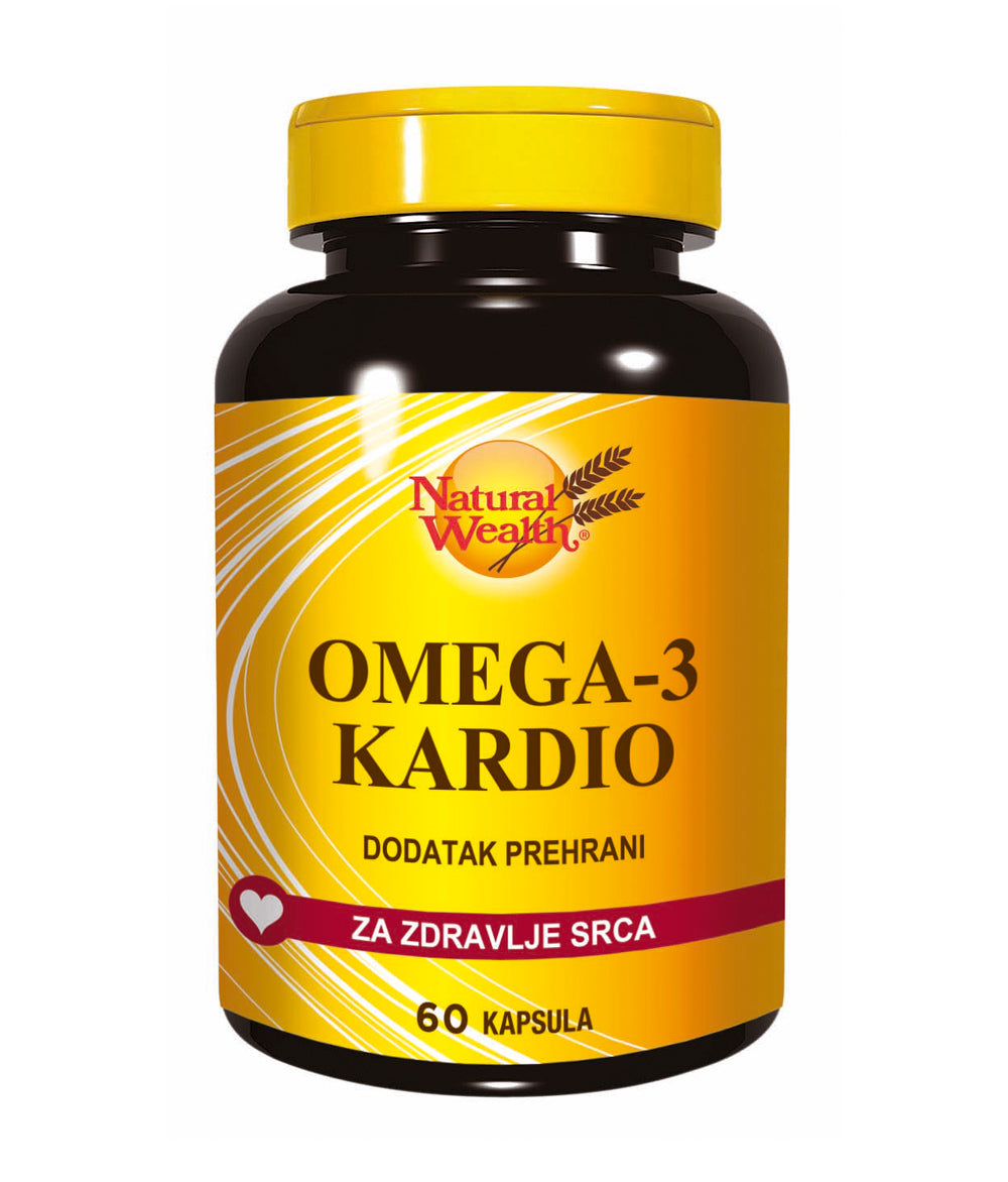 Natural Wealth Omega-3 Kardio 60 kapsula