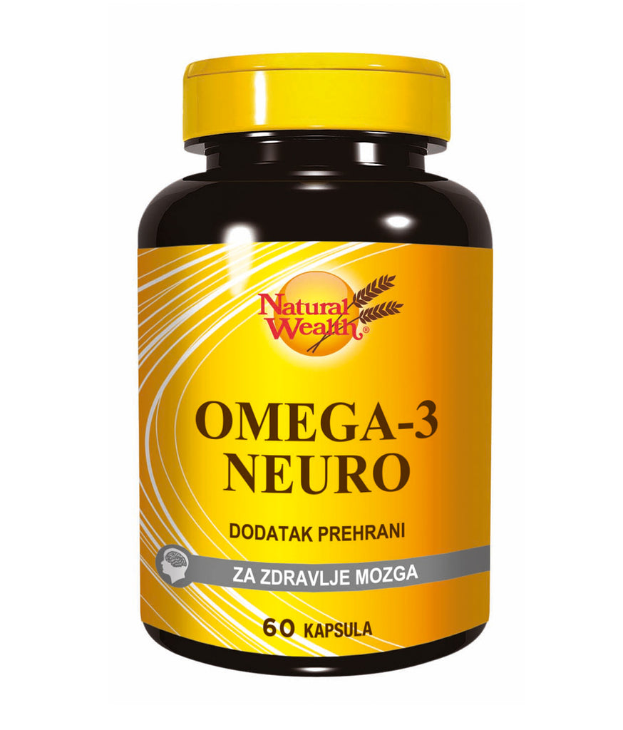 Natural Wealth Omega-3 Neuro 60 kapsula