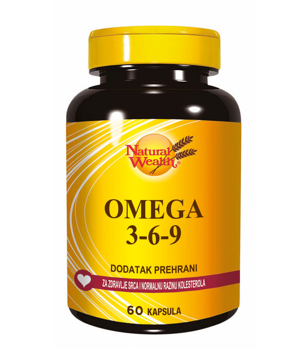 Natural Wealth Omega 3-6-9 60 kapsula