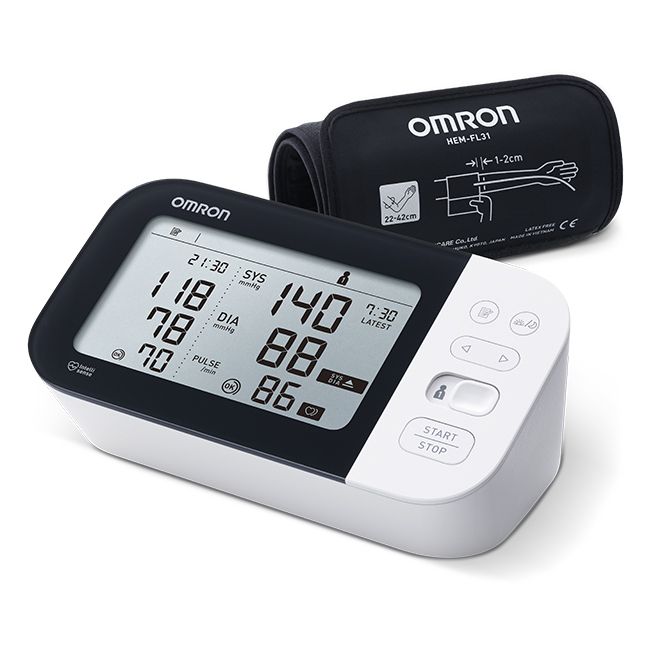 Omron M7 Intelli IT tlakomjer sa smartphone aplikacijom i pametnom manžetom + adapter