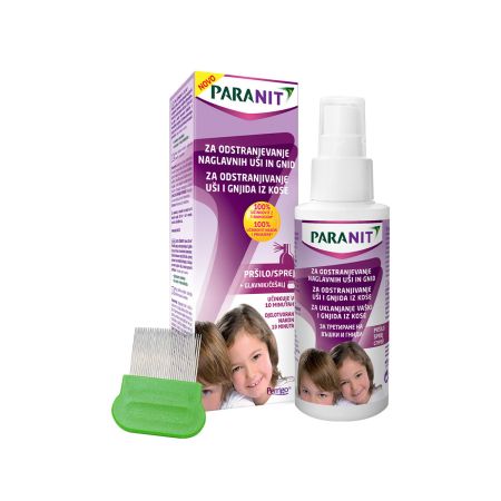 Paranit sprej protiv uši  100ml + češalj