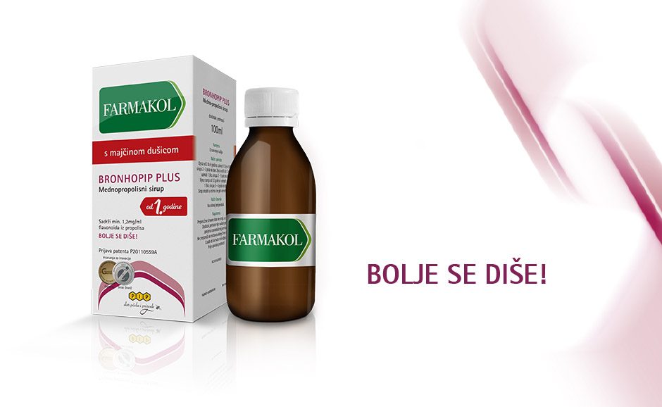 Bronhopip plus mednopropolisni sirup 100 ml