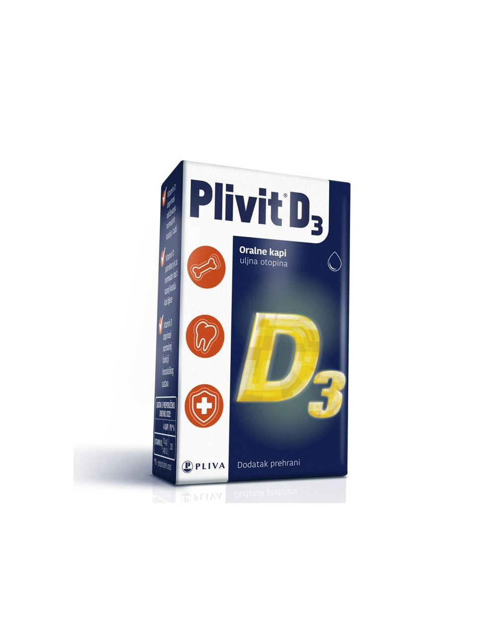 Plivit D3 oralne kapi, 5 ml