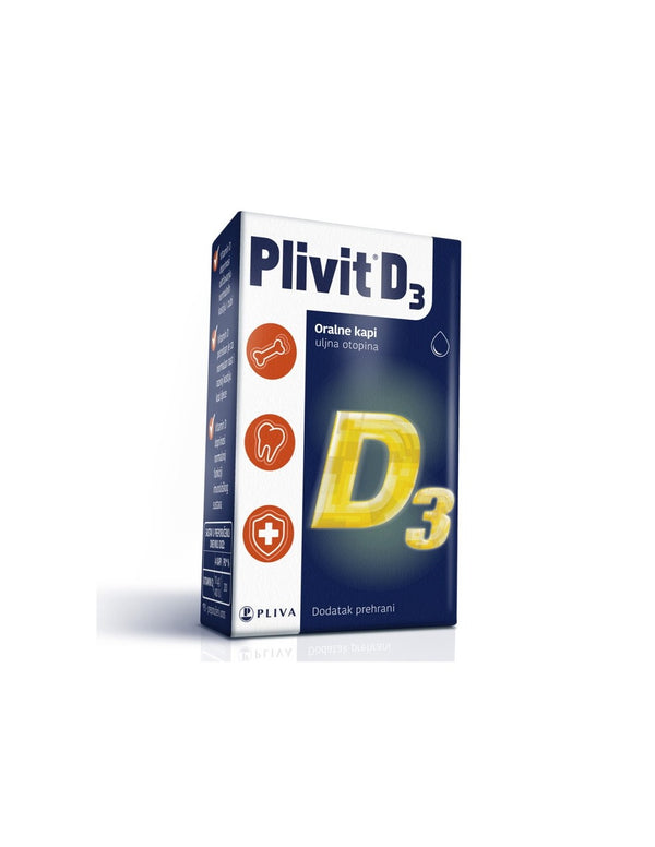 Plivit D3 oralne kapi, 5 ml