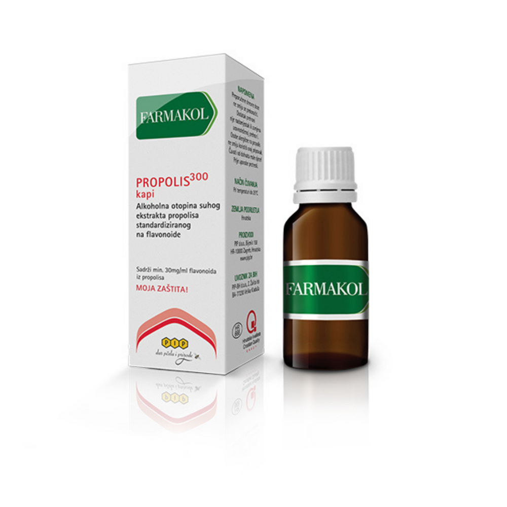 PIP Farmakol Propolis 300 - kapi 20 ml