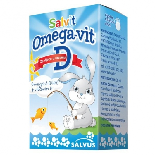Salvit Omega-vit D kapi 15 ml