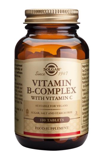 Solgar Vitamin B-kompleks s vitaminom C 100 caps