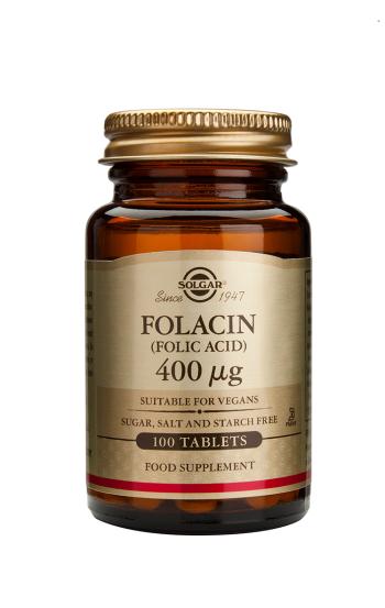 Solgar Folacin 400 mcg 100 tableta