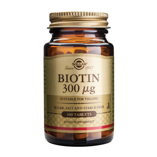 Solgar Biotin 300 mcg 100 tableta
