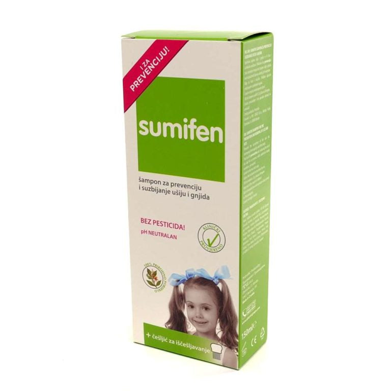 Sumifen Šampon za prevenciju i suzbijanje ušiju i gnjida 150 ml