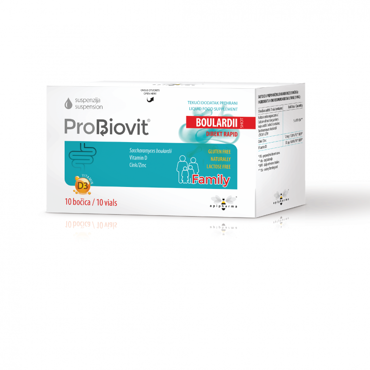 Apipharma PROBIOVIT® Boulardi Direkt suspenzija 10 bočica