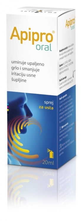 Apipharma Apipro oral propolis sprej 20 ml