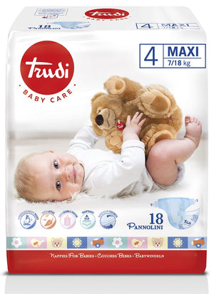 Trudi Dry Fit pelene MAXI 7–18 kg 18 pelena