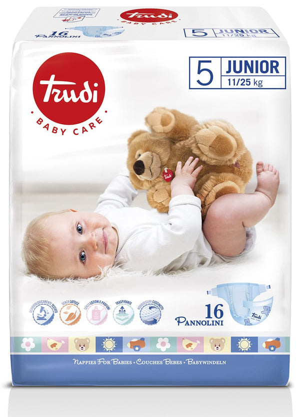 Trudi Dry Fit pelene JUNIOR 11–25 kg 16 pelena
