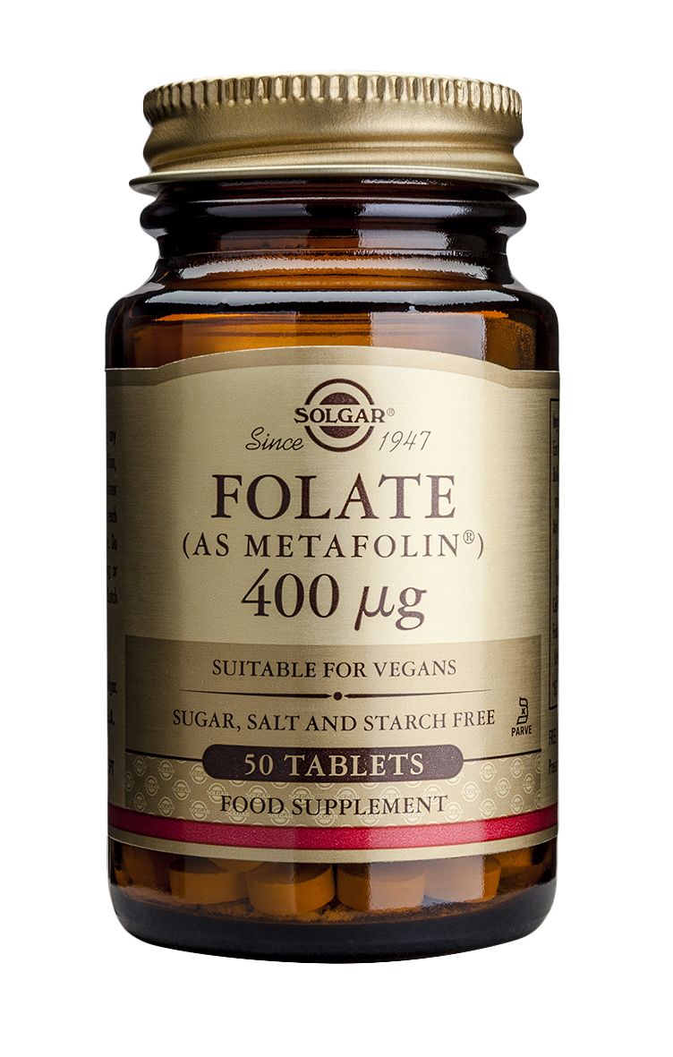 Solgar Folat 400mcg 50 tableta