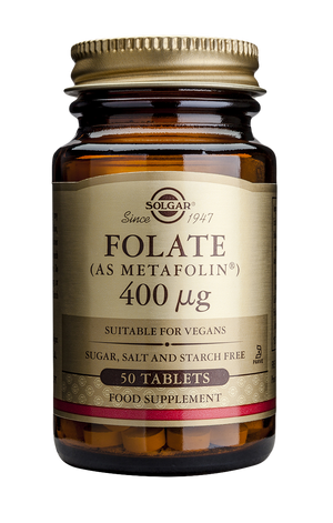 Solgar Folat 400mcg 50 tableta