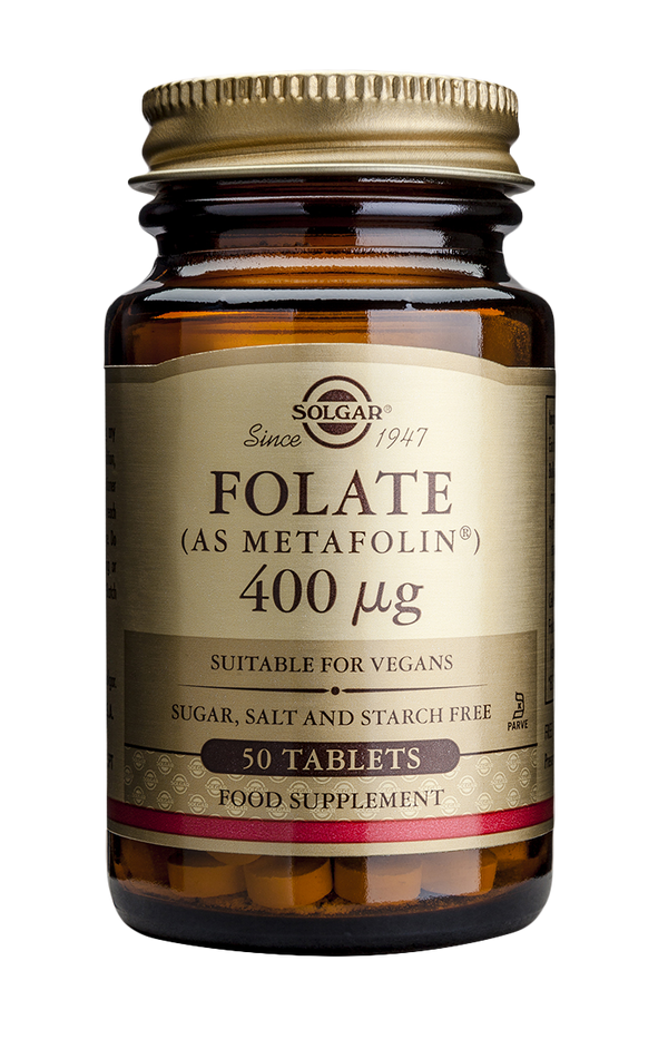 Solgar Folat 400mcg 50 tableta