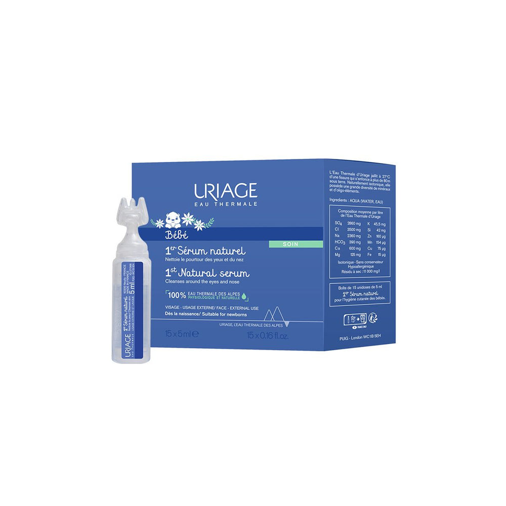 Uriage Bebe 1er prvi prirodni serum 15x5 ml