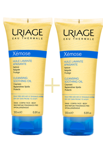 Uriage XEMOSE Ulje za tuširanje i kupanje 200ml 1+1 GRATIS