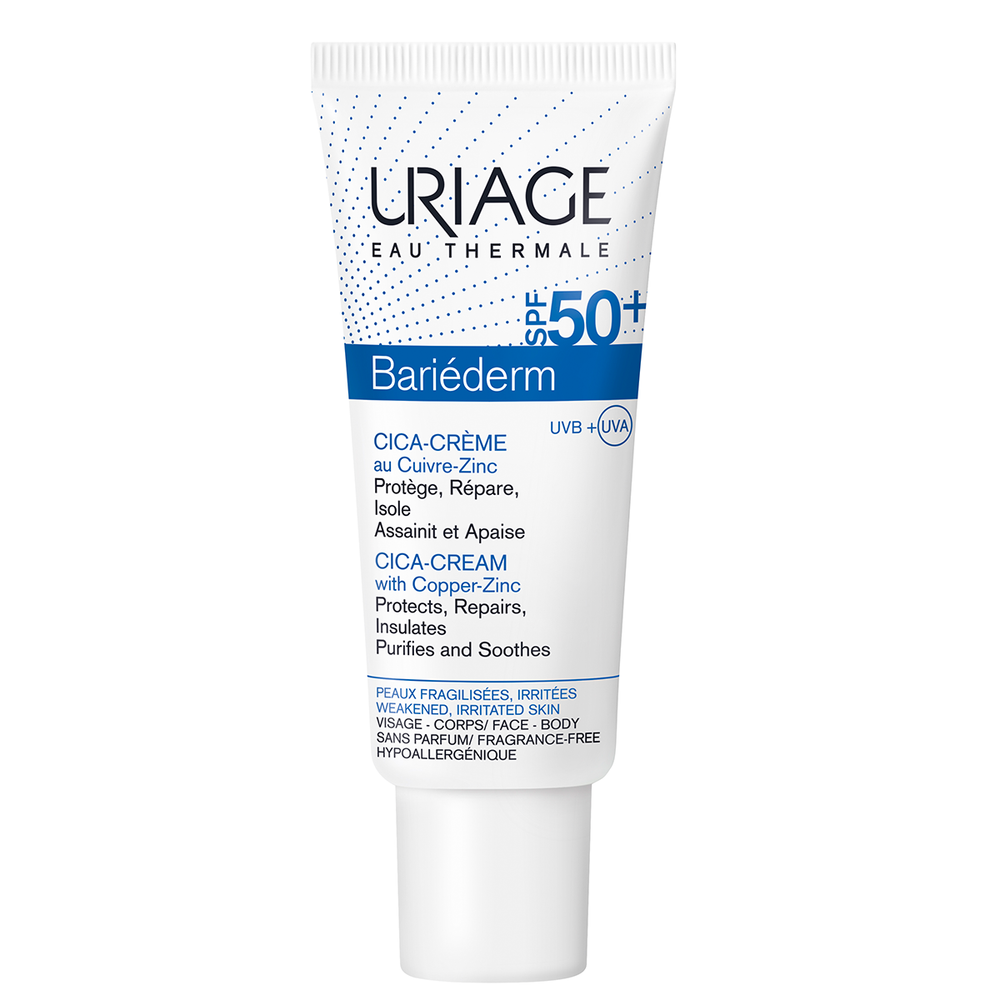 Uriage BARIEDERM CICA krema s Cu-Zn SPF50 40 ml ROK (25.01.2025)