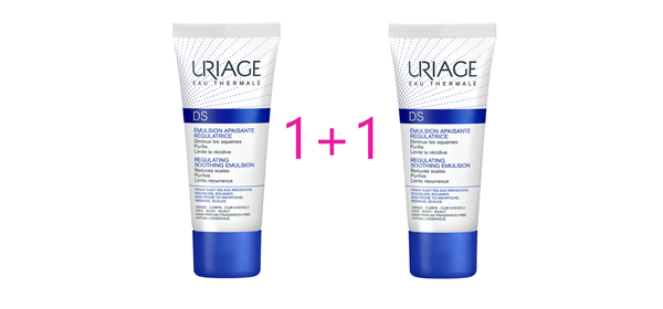 Uriage D.S. emulzija 40 ml 1+1 GRATIS