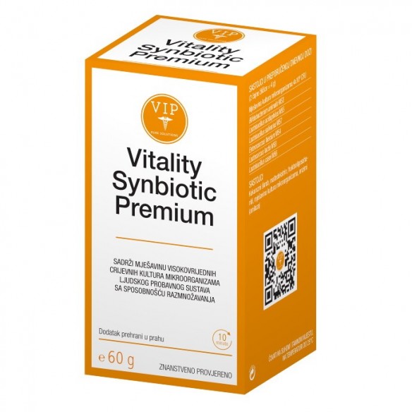 VIP Vitality Synbiotic Premium prašak 60g