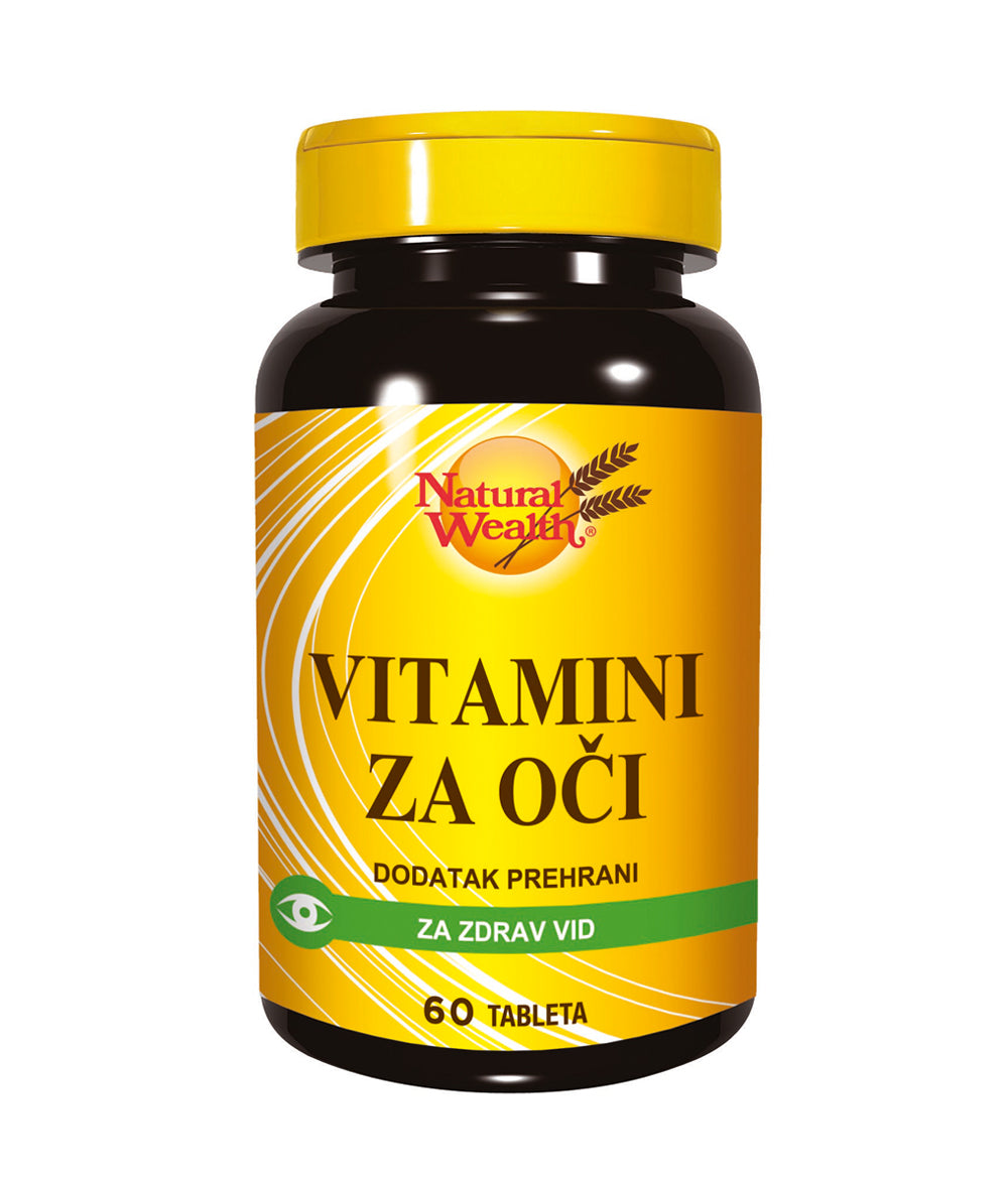 Natural Wealth Vitamini za oči 60 tableta