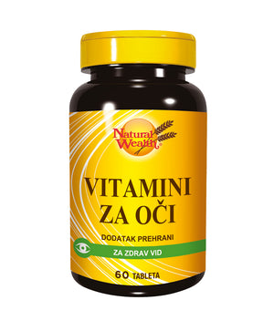 Natural Wealth Vitamini za oči 60 tableta